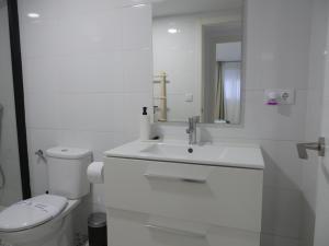 A bathroom at Aromas de Bodega