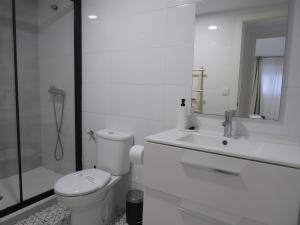 A bathroom at Aromas de Bodega