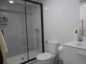 A bathroom at Aromas de Bodega
