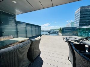 Posedenie v ubytovaní Apartament Faltom 26 Yacht Park z tarasem + 37 fotografií