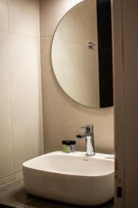 Um banheiro em Hotel Kalloni