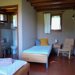 Postel nebo postele na pokoji v ubytování B&B Las Trinquades