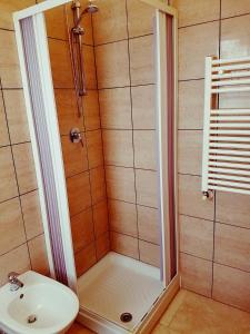 Koupelna v ubytování B&B Antica Trattoria