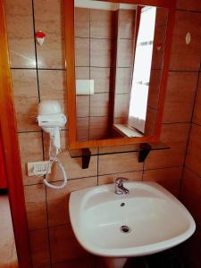 Koupelna v ubytování B&B Antica Trattoria