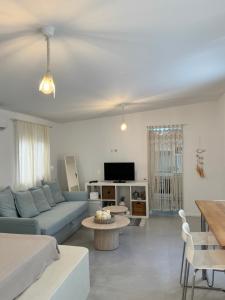 TV a/nebo společenská místnost v ubytování Nerea