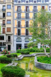 Zahrada ubytování Boulevart Donostia