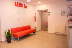 Posezení v ubytování Aero Inn