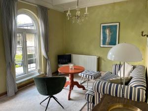 Χώρος καθιστικού στο Ferienhaus Sommerhaus Julin
