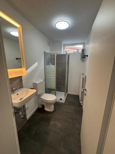 Koupelna v ubytování Waldnähe & Altstadtflair Souterrain mit Terrasse