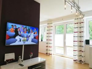 Μια τηλεόραση ή/και κέντρο ψυχαγωγίας στο 4 Ferienwohnung Franziska