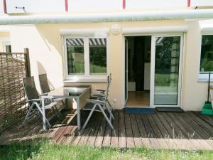 Μπαλκόνι ή βεράντα στο 4 Ferienwohnung Franziska