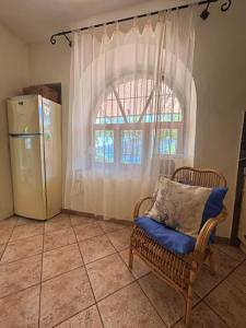 Posezení v ubytování Casa Perla e Conchiglia