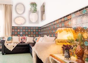 Voodi või voodid majutusasutuse CENTRO CASTILLO - Secret Stays Near Alicante - Heart of Santa Pola toas