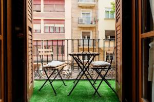 Balkón nebo terasa v ubytování Suite Seo Centro 8 Pax Familiar 3 Dormitorios