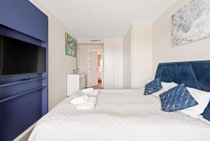 Posteľ alebo postele v izbe v ubytovaní Luxury Apartment Tomaso - The View Fuengirola