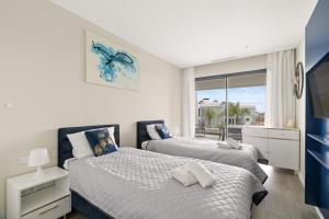 Posteľ alebo postele v izbe v ubytovaní Luxury Apartment Tomaso - The View Fuengirola