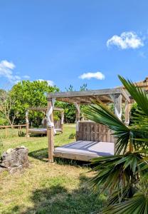 Jardin de l'établissement Appartement 5 personnes - Mas du Soleil