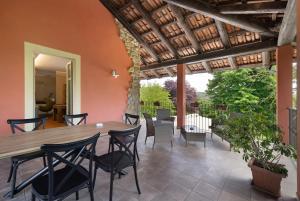 Sân trong/khu vực ngoài trời tại Cascina Manzo