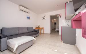 Χώρος καθιστικού στο Lovely Apartment In Povljana With Wifi