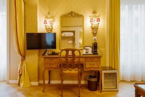 TV o dispositivi per l'intrattenimento presso Hotel Europe