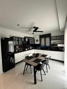 Køkken eller tekøkken på Villa Dim