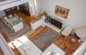 Χώρος καθιστικού στο Villa Maria