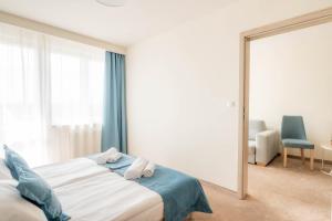 Postel nebo postele na pokoji v ubytování ALKA Sun Resort