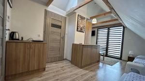 Η κουζίνα ή μικρή κουζίνα στο Na Fali