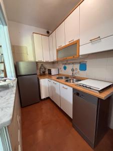 Køkken eller tekøkken på Casa Sanremo