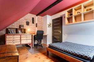 Postel nebo postele na pokoji v ubytování Apartmány 178