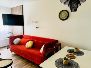 Χώρος καθιστικού στο Magnifique appartement 2 pièces