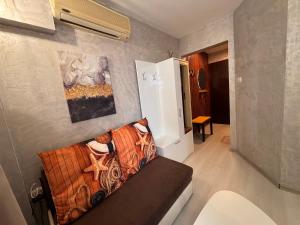 A seating area at Sozopol Romance Apartments