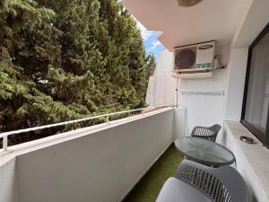 A balcony or terrace at Sozopol Romance Apartments