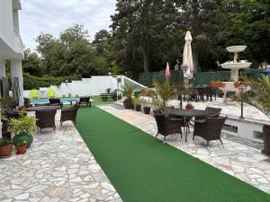 A garden outside Sozopol Romance Apartments