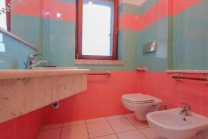 Koupelna v ubytování Hotel I Ginepri