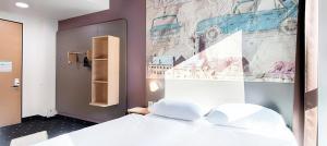 Voodi või voodid majutusasutuse B&B Hotel Eisenach toas