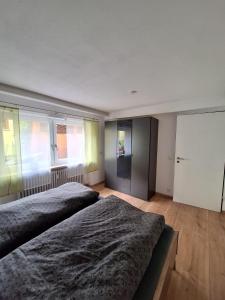 Postel nebo postele na pokoji v ubytování Ferienwohnung SeeZeit