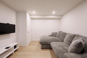 Zona de estar de Chalets OST Shefford FORFAIT GROUPE