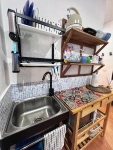 Kuchyň nebo kuchyňský kout v ubytování A casa di Lele a CAPALBIO + 37 fotografií
