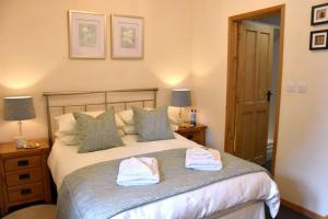 Voodi või voodid majutusasutuse Beech cottage is a beautiful 1 bed cottage toas