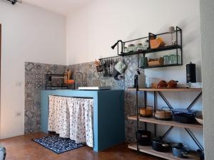 Kuchyň nebo kuchyňský kout v ubytování Villa Ines
