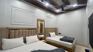 Postel nebo postele na pokoji v ubytování Cloud hotel + 21 fotografií