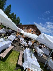 Restaurace v ubytování Chalet Capannina