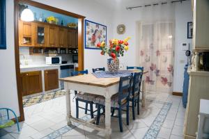 Kuchyň nebo kuchyňský kout v ubytování B&B Villa Concordia Vip