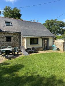 Bygningen som feriehuset ligger i