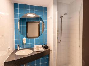 Koupelna v ubytování B&B Hotel Konstanz