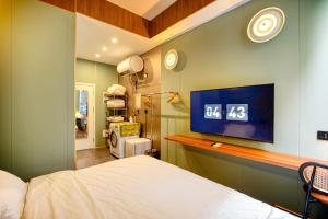 TV a/nebo společenská místnost v ubytování Still apartment