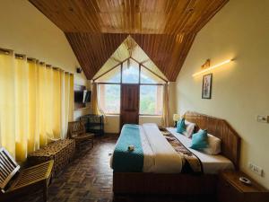 โทรทัศน์และ/หรือระบบความบันเทิงของ White villa Manali nr mall road