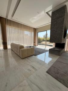 Posezení v ubytování Villa maymouna