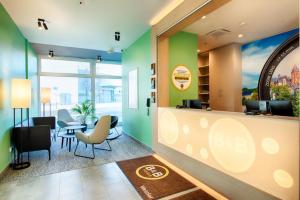 Posezení v ubytování B&B Hotel Wetzlar